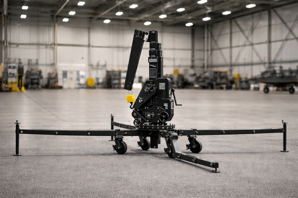 Ground support equipment representing A-SS certifications and compliance
